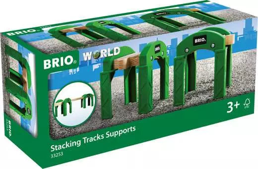 BRIO World Train Tracks Stacking Track Supports