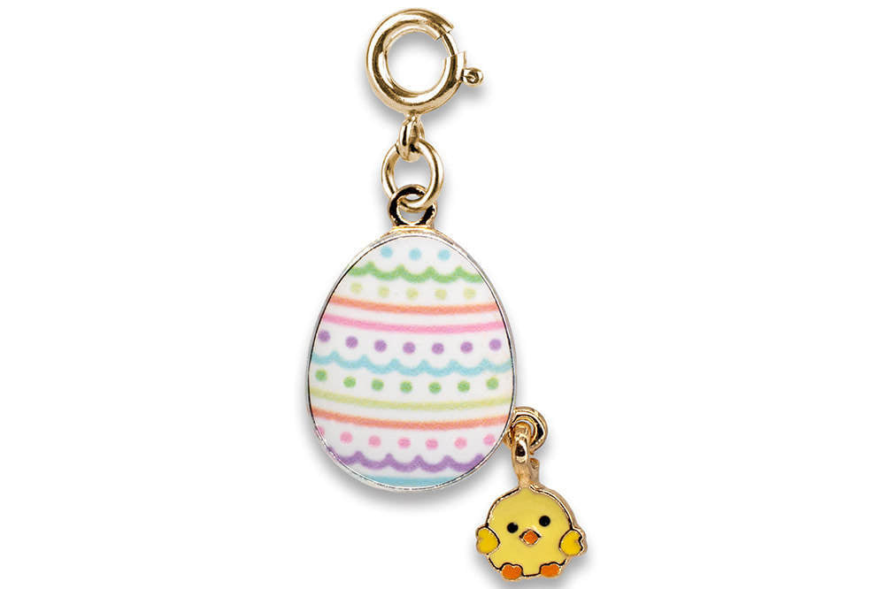 Charm It! Gold Easter Egg Charm xx