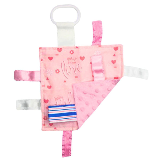 Baby Girls Crinkle Tag Lovey