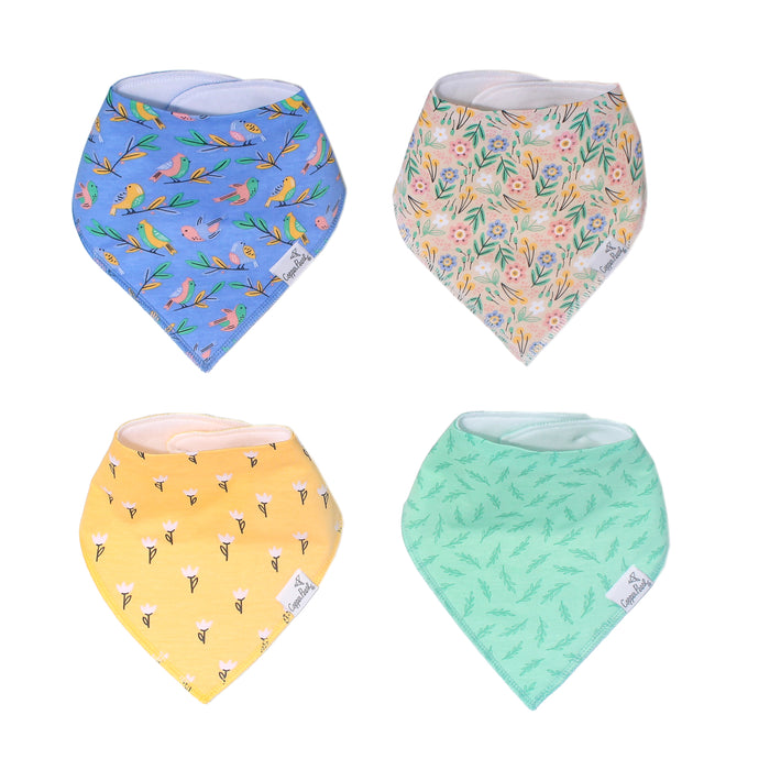 Bandana Bib 4pk- Birdie