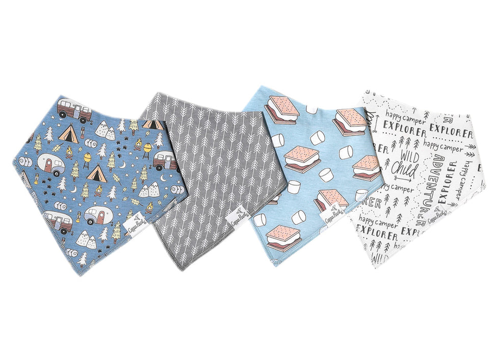 Bandana Bib 4pk- Bridger