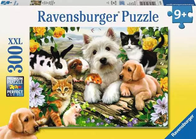 Happy Animal Buddies 300pc Puzzle