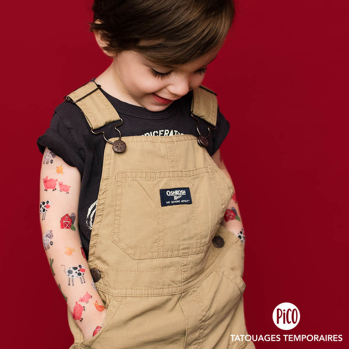 Temporary Tattoos- My Day at the Farm