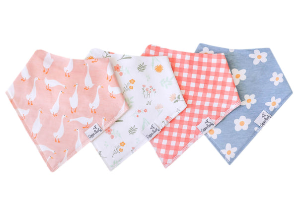 Bandana Bib 4pk- Goosie