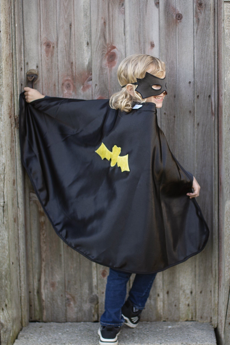 Reversible Spider/Bat Cape and Mask