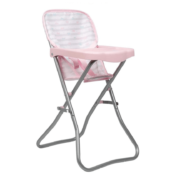 Pastel Pink Doll High Chair