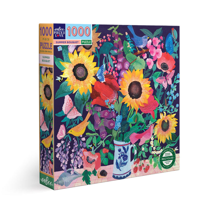 Summer Bouquet 1000 Piece Puzzle