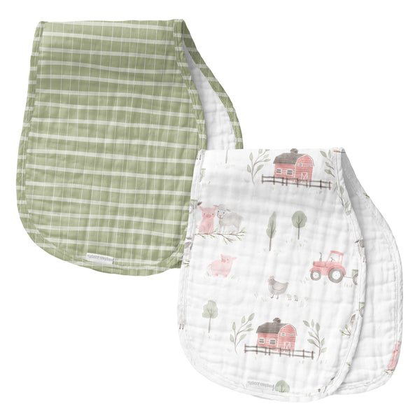 Muslin Burp Cloth (Set of 2)