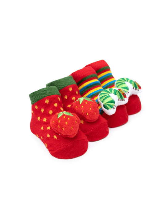 World of Eric Carle The Very Hungry Caterpillar Baby Rattle Socks (2-pack) 0-12mo