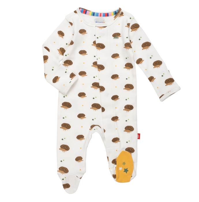 Gus Organic Cotton Magnetic Footie