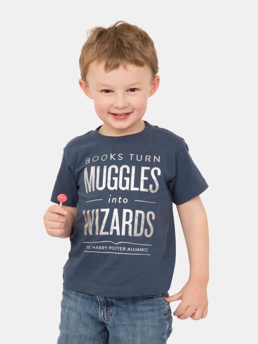 Books Turn Muggles into Wizards T-shirt