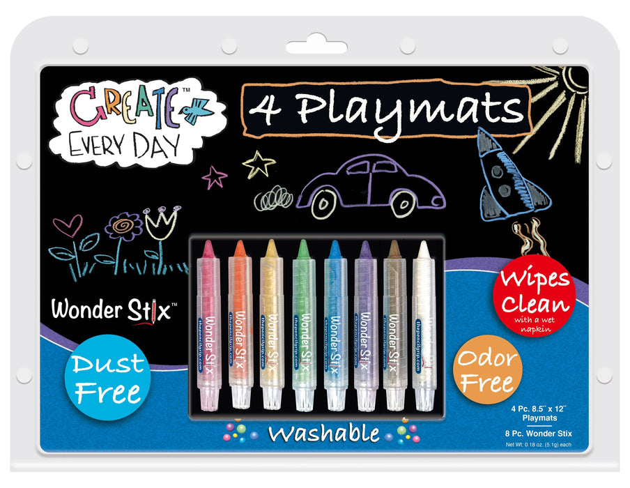 8.5" x 12" WS Playmat Kit  (4 pc Set)