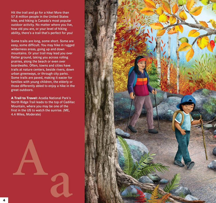 T is for Trails: A Hiking Alphabet Book