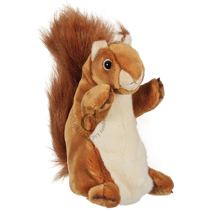 Long-Sleeved Hand Puppets: Squirrel (Red)