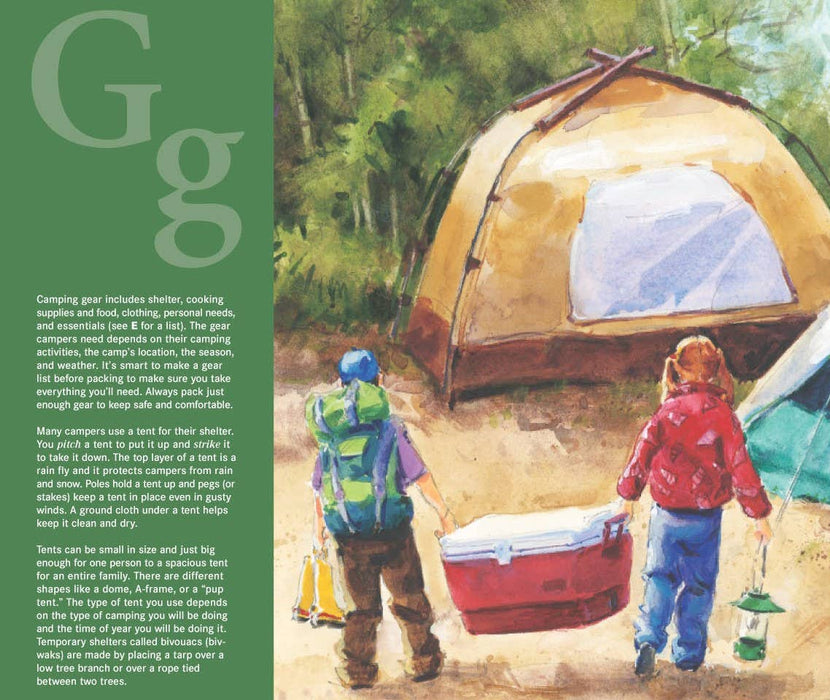 S is for S'mores: A Camping picture Book