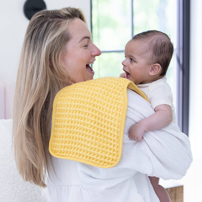 Reversible Bib + Burp Set Sunshine