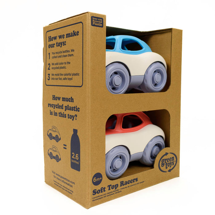 Soft Top Push Car - 2 Pack