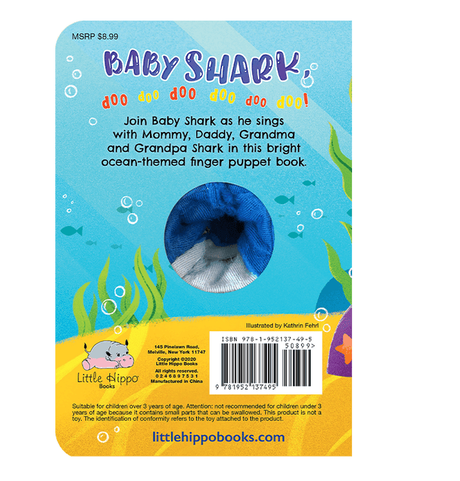 Baby Shark Finger Puppet Book