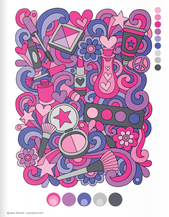 Coloring Book - Fabulous Fashion