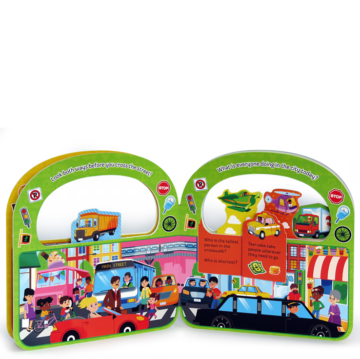 Vroom And Zoom Flip-a-Flap Interactive Board Book