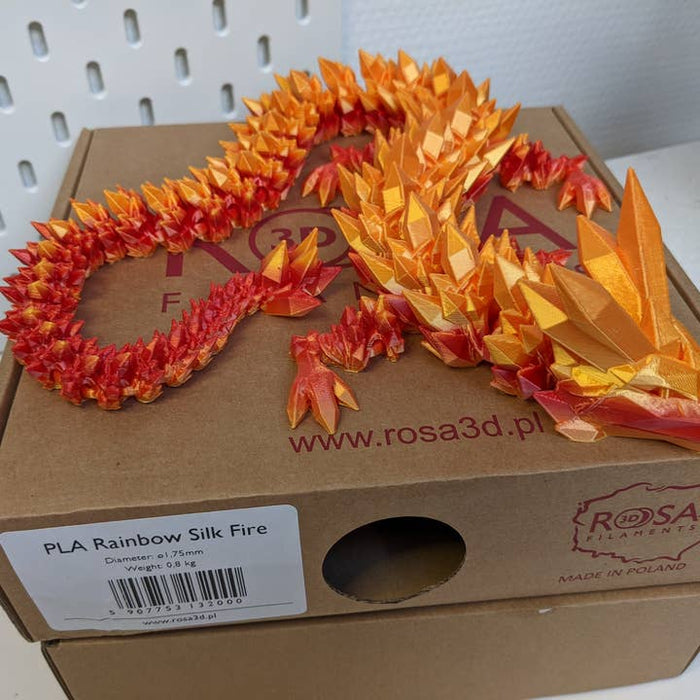 3D Printed Articulating Crystal Dragon