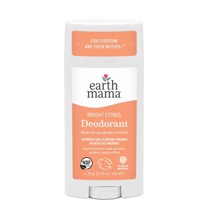 Earth Mama Organics Bright Citrus Deodorant