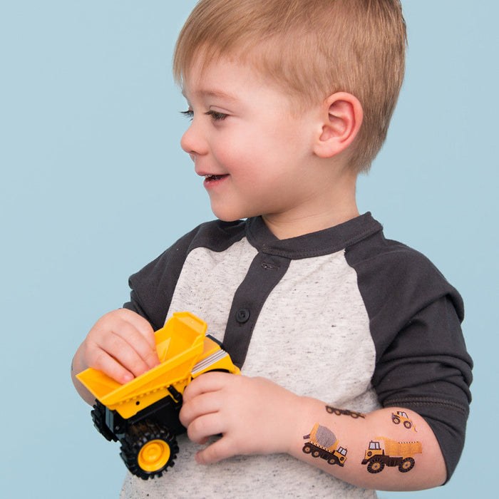 Temporary Tattoos- Brummmm... The Trucks