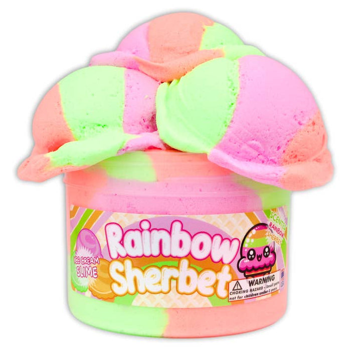 Rainbow Sherbet Dope Slime