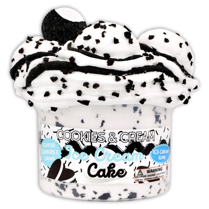 Cookies & Cream Ice-Cream Cake Dope Slime