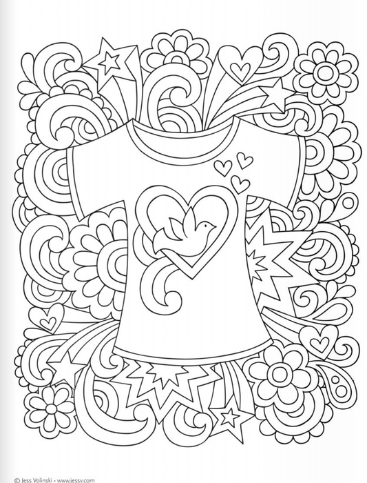 Coloring Book - Fabulous Fashion