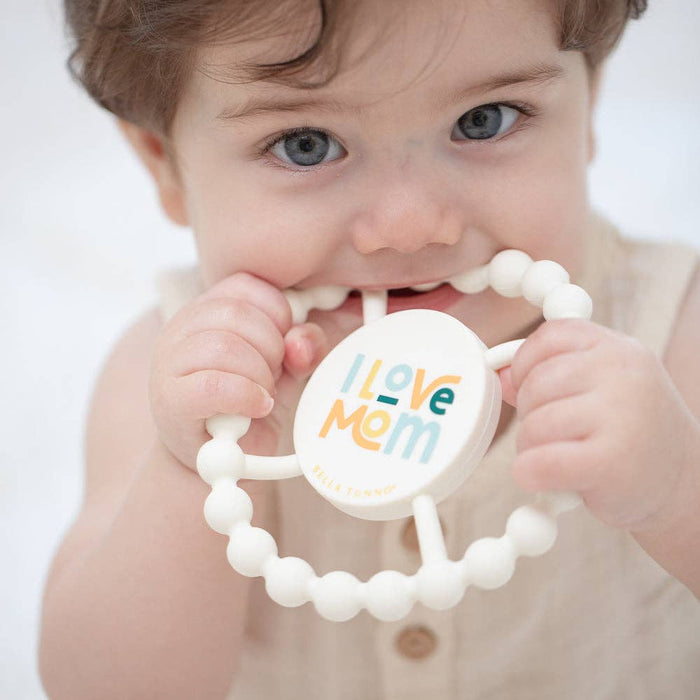 I Love Mom Happy Teether