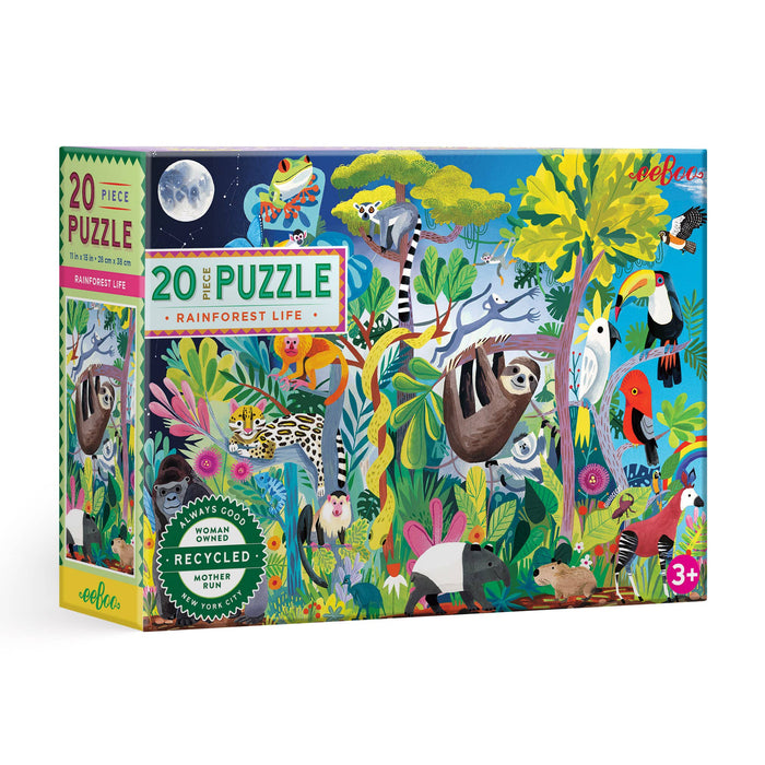 Rainforest Life 20 Piece Puzzle