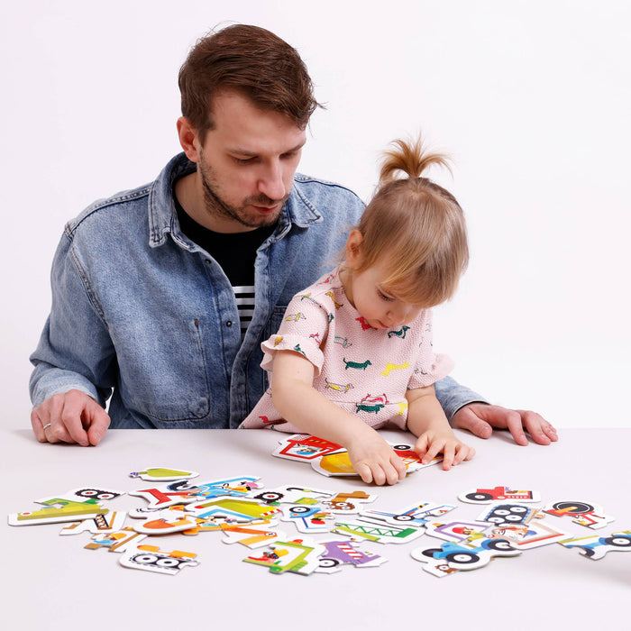 Progressive Puzzles Construction Vehicles 2+ for toddlers