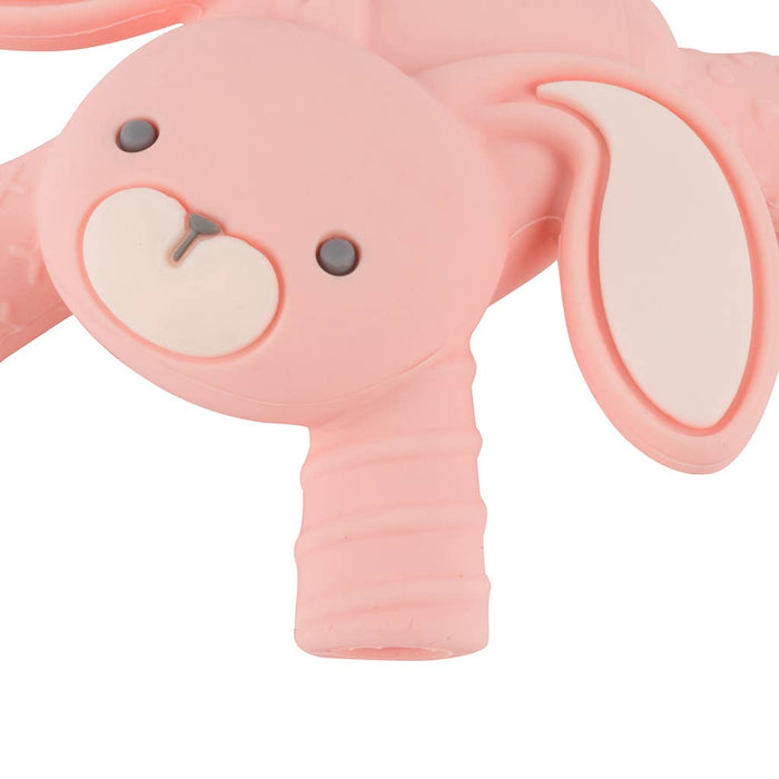 Ritzy Teether Baby Molar Teether- Bunny