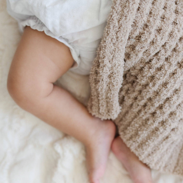 Waffle Knit Mini Blankets