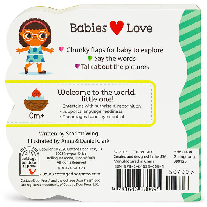 Babies Love Shapes Lift-a-Flap Board Book