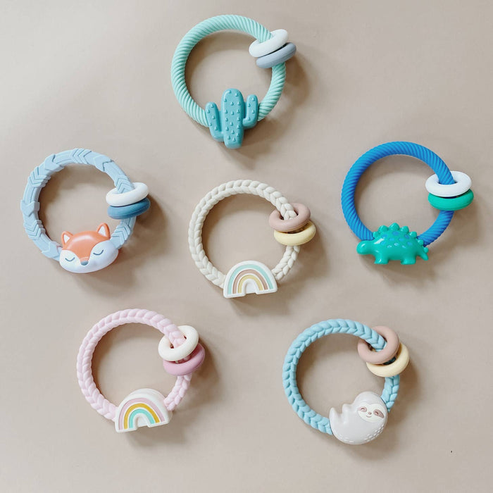 Ritzy Rattle Silicone Teether Rattle