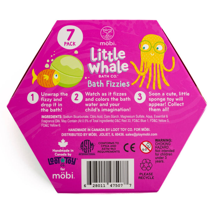 Little Whale Bath Co. Bath Fizzies Set