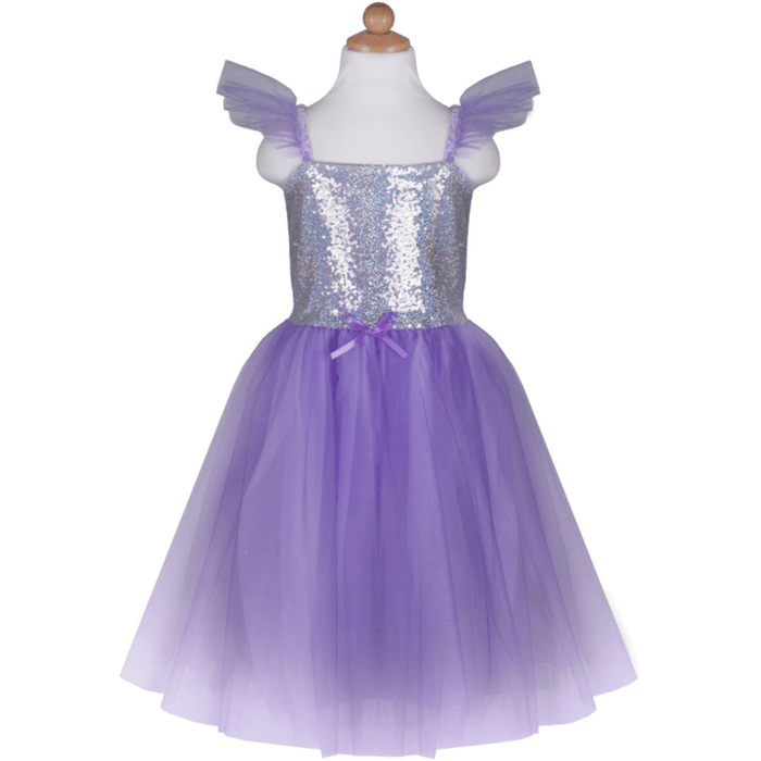 Lilac Sequins Princess Dress