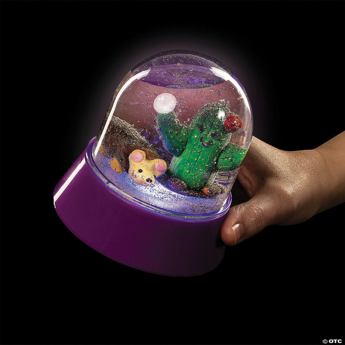 Make Your Own Light Up Snow Globe