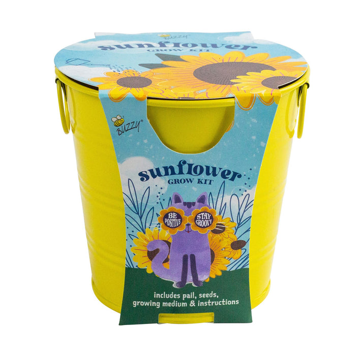 Kids Mini Grow Pail: Sunflower