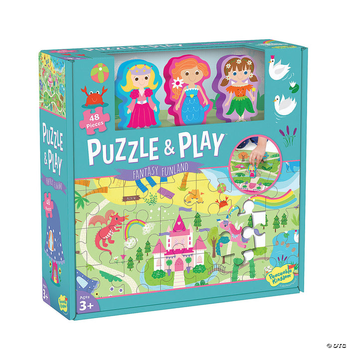 Puzzle and Play Fantasy Funland Floor Puzzle