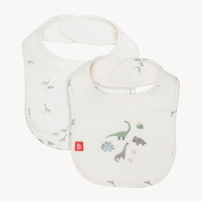 Tiny Diny Organic Cotton Magnetic Reversible Bib