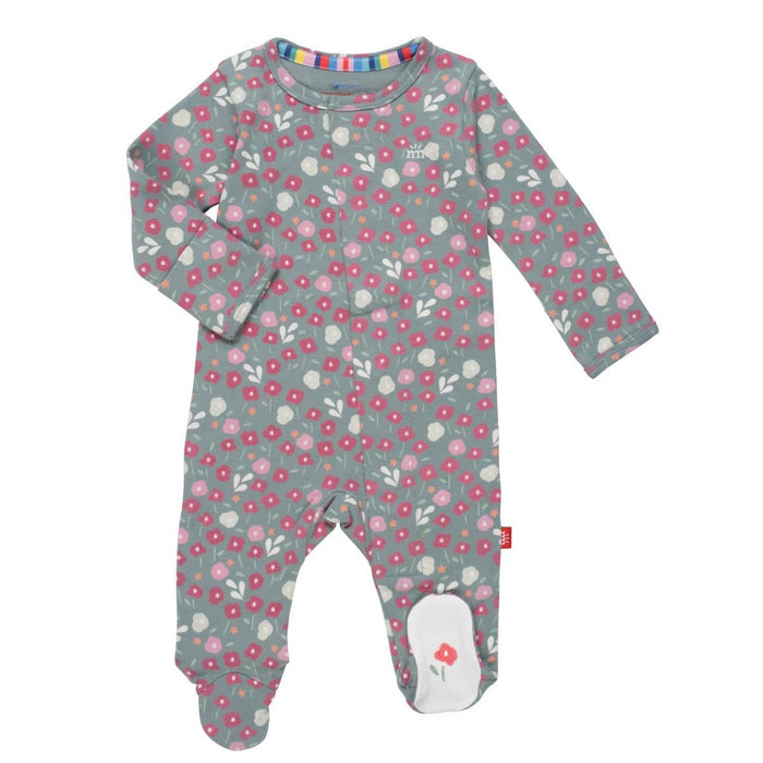 Wren Organic Cotton Magnetic Footie