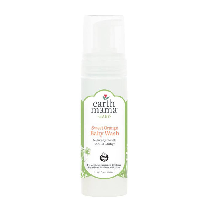 Earth Mama Organics Sweet Orange Baby Wash