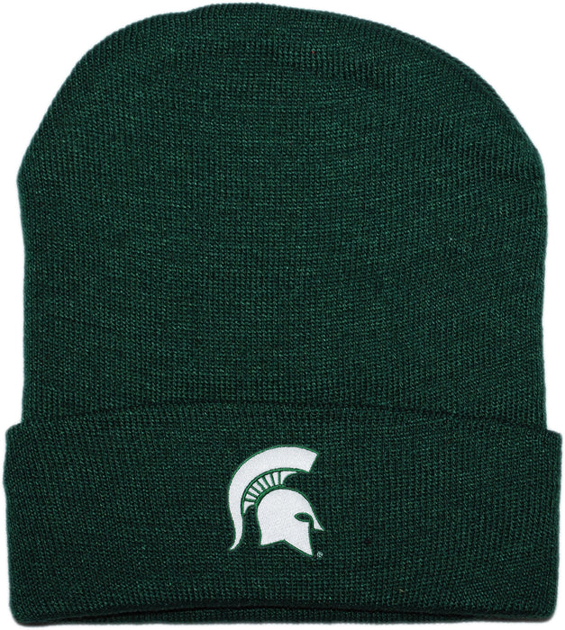 MSU Newborn Knit Hat- Green