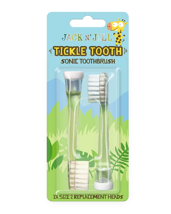 Jack N Jill Tickle Sonic Toothbrush Replacement Heads