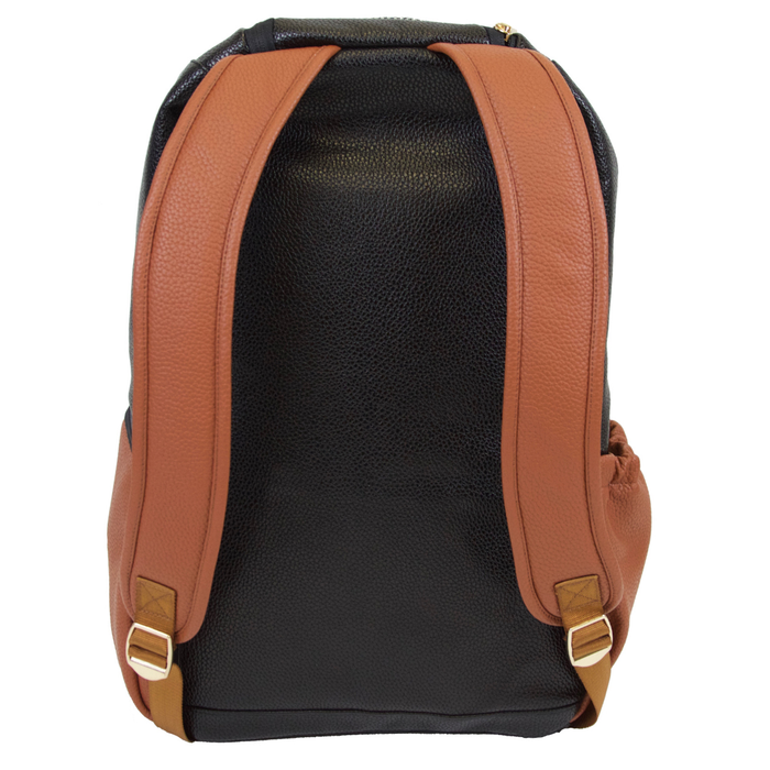 Itzy Ritzy Boss Backpack- Coffee + Cream