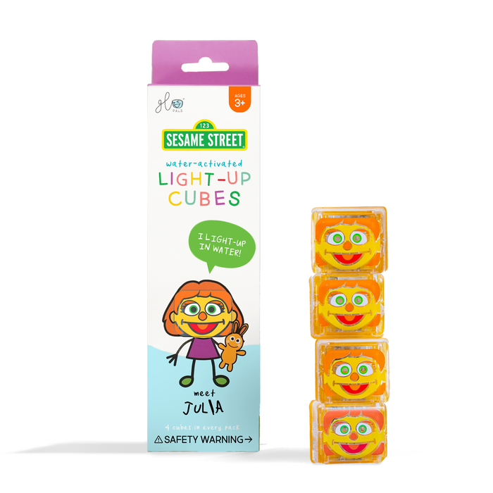 Glo Pals Sesame Street Cubes 4 Pack