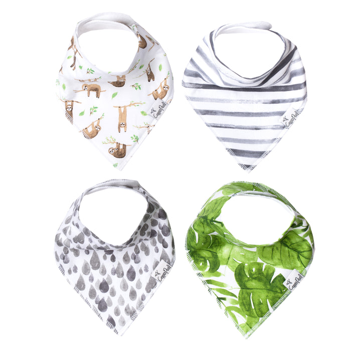 Bandana Bib 4pk- Noah